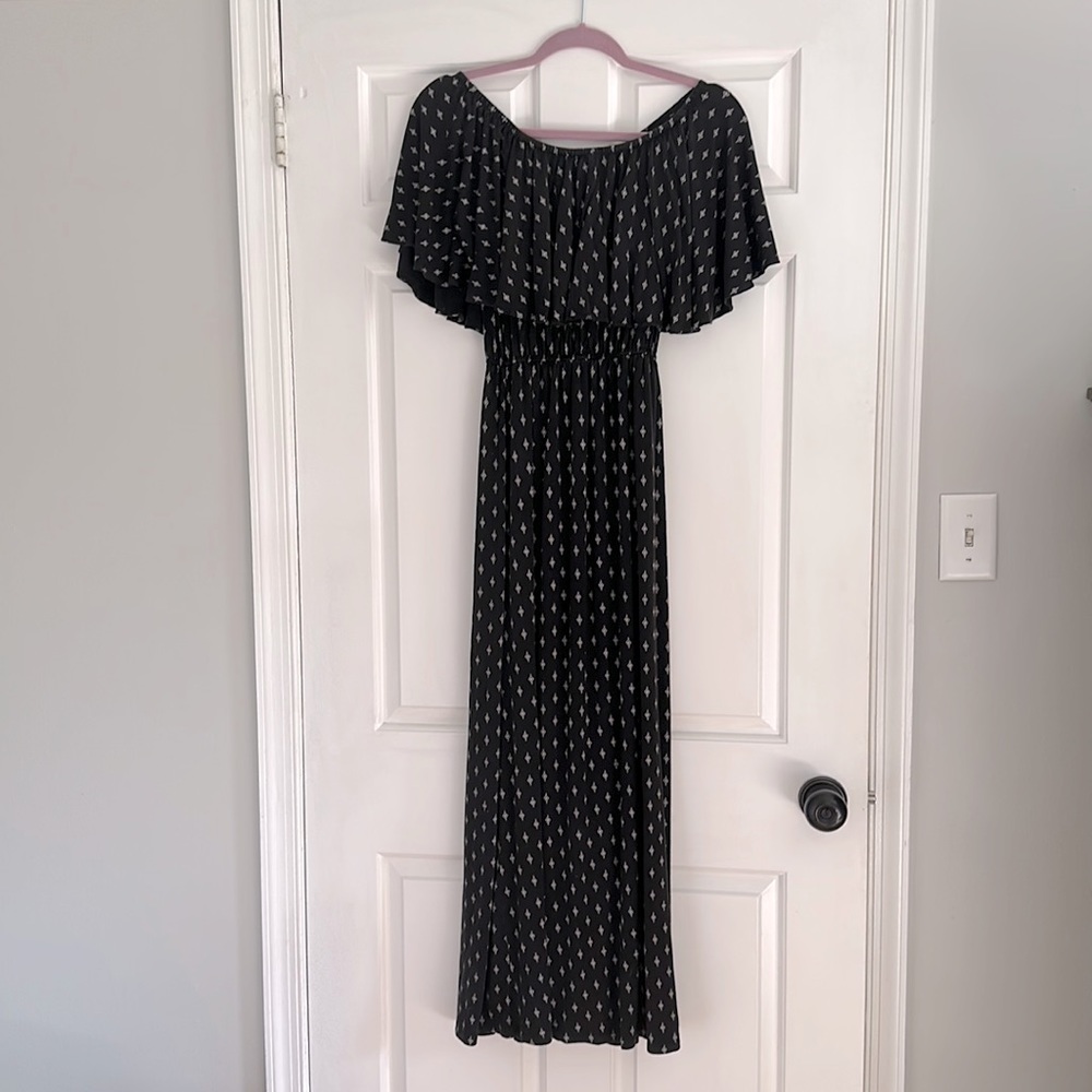 Garnet Hill size small off the shoulder dress